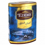Чай "Еdems" 200г ж/б ТУБУС чорн."Чорна перлина" крупнолист._12шт/ящ